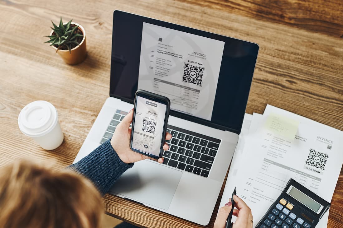 Factura electrónica con código QR para Verifactu